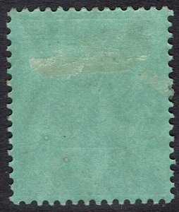 GOLD COAST 1913 KGV 10/- RED/GREEN WMK MULTI CROWN CA