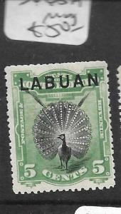 LABUAN (P0204B)  5C BIRD SG 65A  MOG