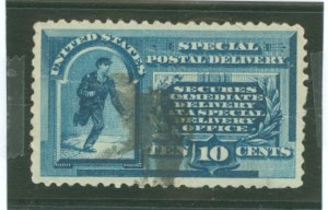 United States #E1  Single