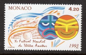 Monaco #1849` Mint Never Hinged F799