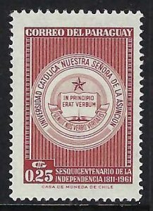 Paraguay 599 MNH Z9742