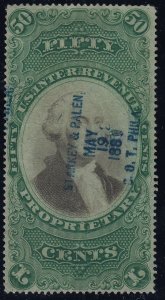 U.S. RB8a Used VF App. Handstamp Cancel (51123c)