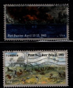 #4522 - 4523 Civil War set/2 (Off Paper) - Used