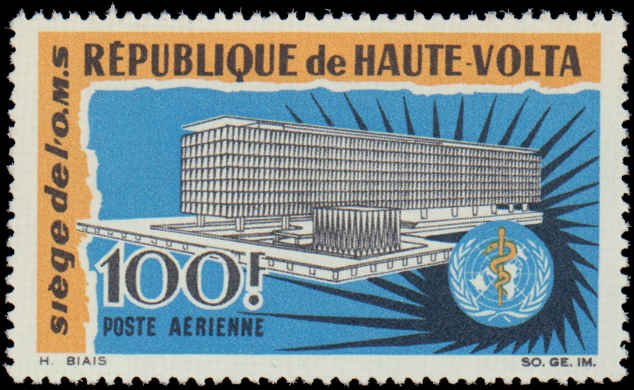 Burkina Faso #C30, Complete Set, 1966, United Nations Related, Never Hinged
