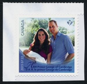 Canada 2686 MNH Prince George, William & Catherine