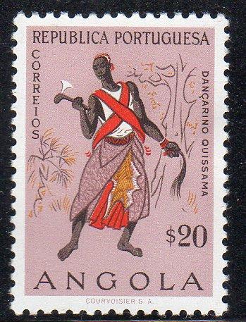 Angola 398 - Mint-H - Angolan Costume / Clothing
