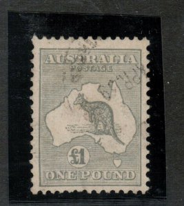 Australia #128 Used Fine With Light CDS Cancel - Tiny Hidden Tear In Left Margin