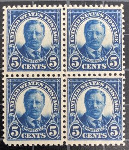 US Stamps - SC# 557 - MNH - Block Of 4 - Catalog Value $140.00
