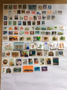 Canada 100 stamps - Lot C