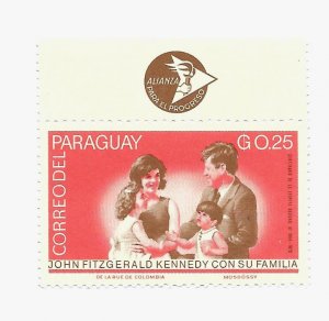 Paraguay 1965 - MNH + Tab - Scott #888