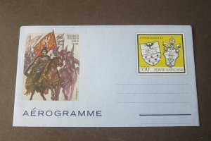 Vatican mint aerogramme