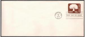 SC#U576 13¢ Liberty Tree FDC (#10: No Cachet)