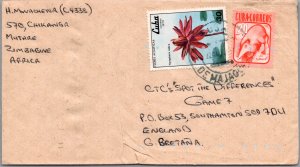 CUBA YRS'1940-90 ISSUE POSTAL HISTORY AIRMAIL COVER ADDR ENGLAND