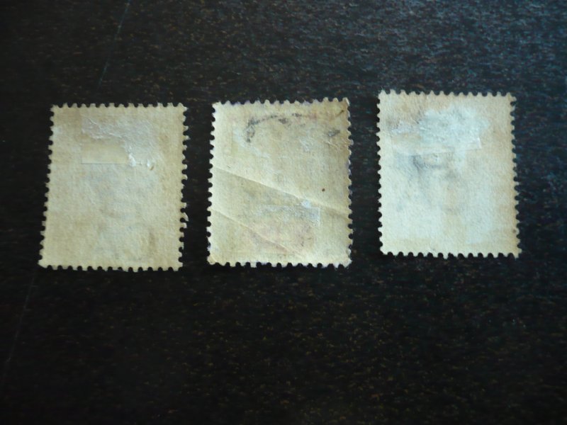 Stamps - Grenada - Scott# 39,40,43 - Used Part Set of 3 Stamps