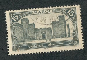 French Morocco #95 used single