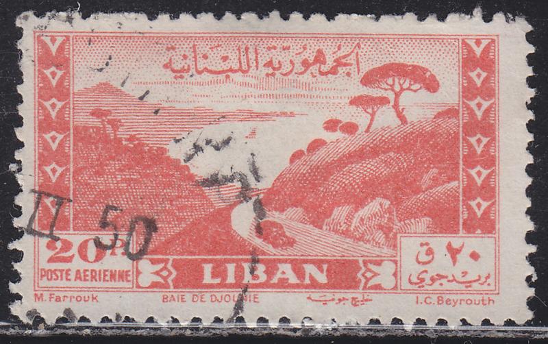 Lebanon C122a Bay of Jounie 1947