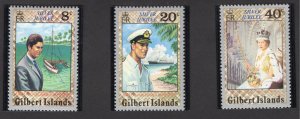 Gilbert Islands 293-295 MNH 1977