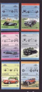 St. Vincent-Sco#906-11-Unused NH set-Cars-Automobiles-1986-