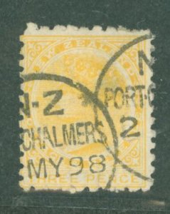 New Zealand #63A Used