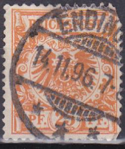 Germany 1890 SC #50 Used.