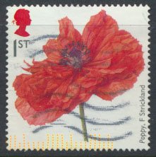 Great Britain SG 3626 Sc# 3312  Used World War I  Poppy