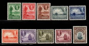 Antigua #67-76  Mint  Scott $262.00