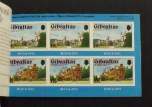 16862   GIBRALTAR   MNH # 368a     Souvenir Booklet         CV$ 3.75