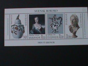 ​SWEDEN-1979- SC#1298- SWEDEN ROCOCO-VF-HARD TO FIND WE SHIP TO WORLDWIDE