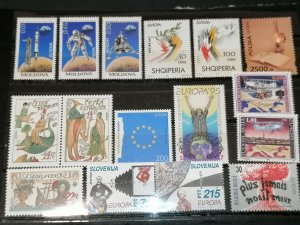 Mint stamp and minisheet lot fantastic one with huge catalogue value!