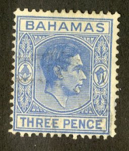 BAHAMAS 105A USED SCV $1.60 BIN .70 ROYALTY