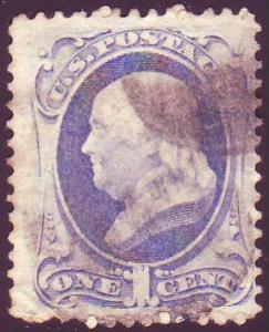 U.S. #156 Franklin USED