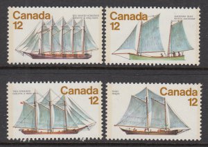 Canada 744-747 Ships MNH VF