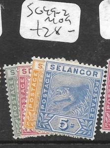 MALAYA SELANGOR (P0612B) TIGER SG 49-52  MOG