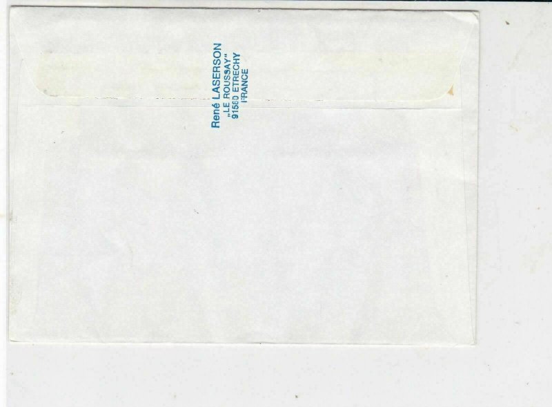 France 1982 Etrechy Cancels Diff Subjects Multi Stamps Registered Cover Rf 29858