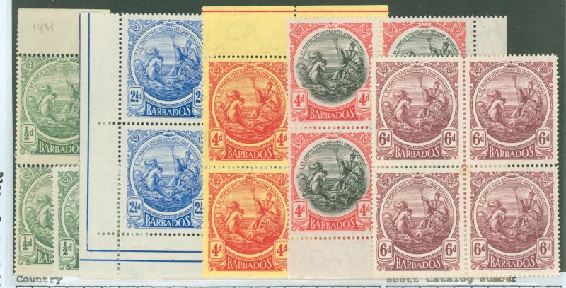 Barbados #128/135 Mint (NH) Multiple