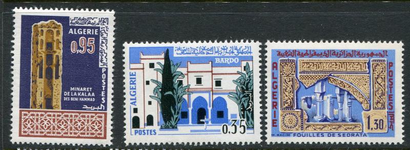 Algeria #369-71 Mint