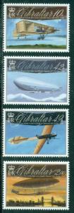 GIBRALTAR 2011 AVIATION CENTENARY SET, , MINT, OG, NH, GREAT PRICE!