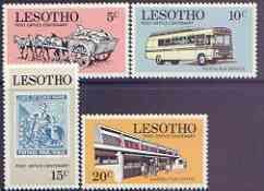 LESOTHO - 1972 - Post Office, 100th Anniv - Perf 4v Set - Mint Never Hinged