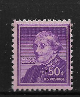 UNITED STATES, 1051, MNH, SUSAN B. ANTHONY