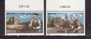 Malta-Scott#612-13-unused NH set-Home for the Elderly-198