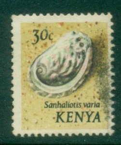 Kenya 1971 Pictorial Shells 30c Variable Abalone FU
