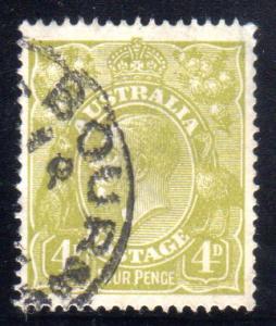 Australia  73a U, perf. 14   CV$40