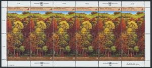 United Nations - Vienna 81a Sheet MNH Forest Trees