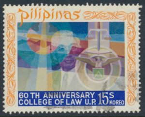 Philippines SC#  1101 Used Allegory of Law see details & scans