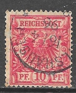 Germany 48: 10pf Imperial Eagle, used, F