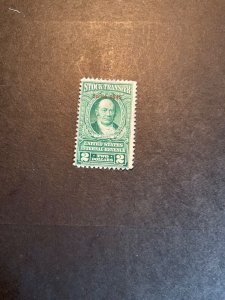 US Scott #RD197 hinged