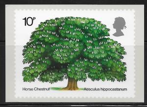 Great Britain 715 Tree PHQ 5 FD Cancel