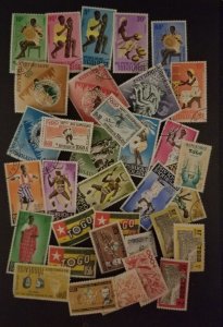 TOGO Used CTO Stamp Lot Collection T5221
