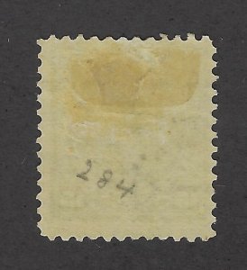 United States Scott 284 Mint Heavily Hinged