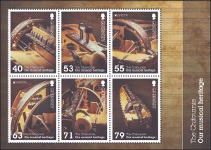 Guernsey #1247-1252a, Complete Set(7), 2014, Music, Europa, Never Hinged